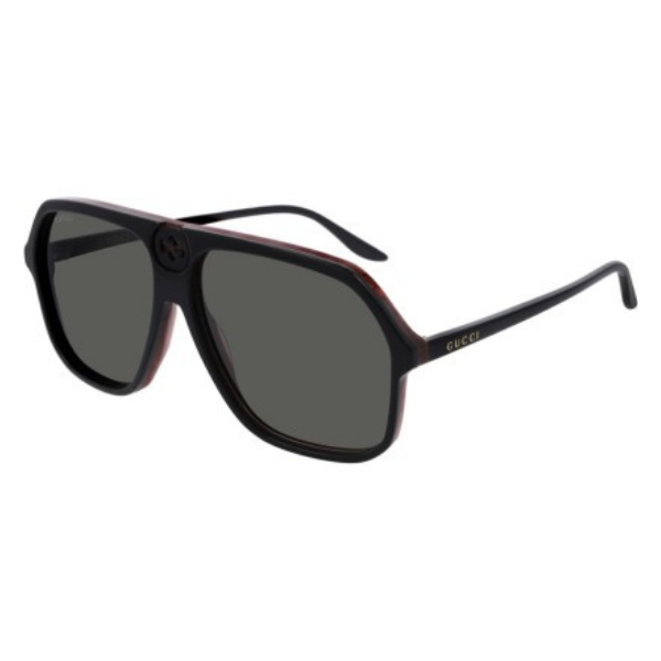 gg0734S 001 square aviator negro