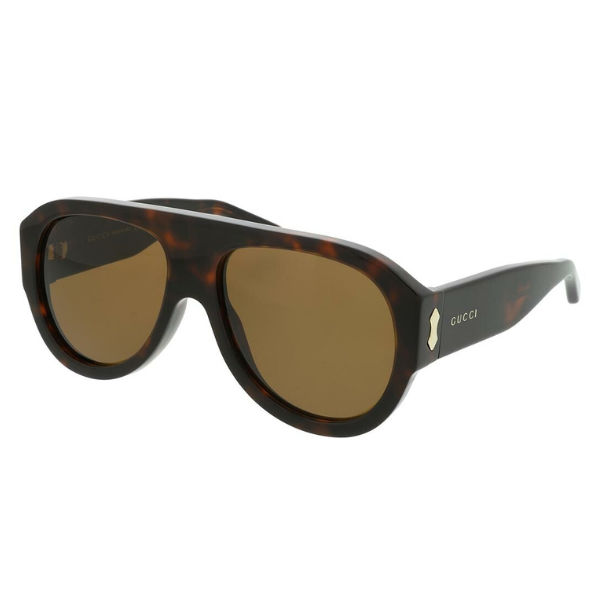 gg0668S 003 aviator square acetato carey cafe