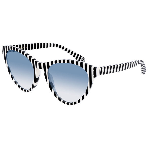 gg0569S 004 eye cat Acetato Negro Degradado